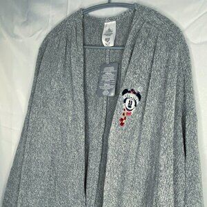 Disney Holiday Christmas Sweater Long Cardigan XL